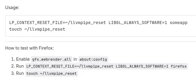Preview image for Mesa 26.1 Makes It Easier To "Fake" A GPU Reset Using LLVMpipe