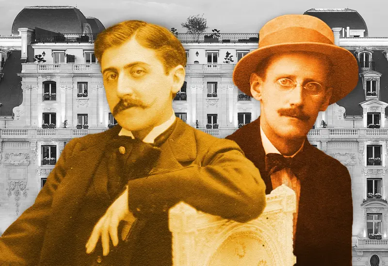 Preview image for This Week in Literary History: James Joyce and Marcel Proust Meet for the First (and Only) Time