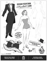 Preview image for Marlene Dietrich in "Morocco": Public Domain Paper Doll Collection : Freya Morgan : Free Download, Borrow, and Streaming : Internet Archive