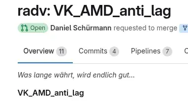 Preview image for Valve Developer Posts New AMD Anti-Lag Implementation For RADV Driver