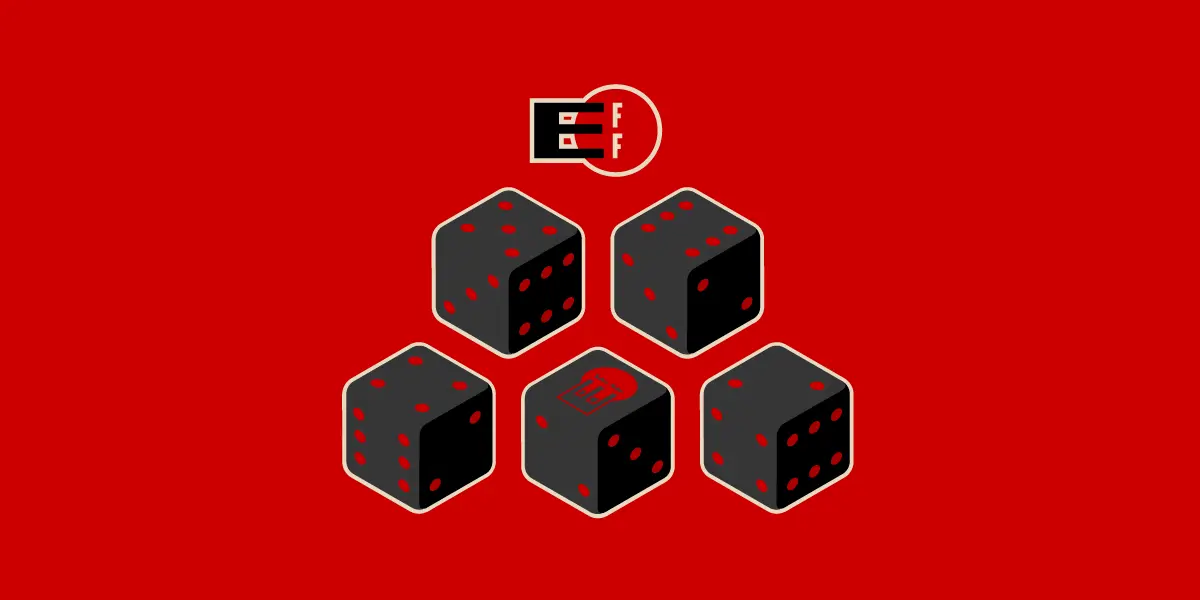 Preview image for EFF Dice-Generated Passphrases