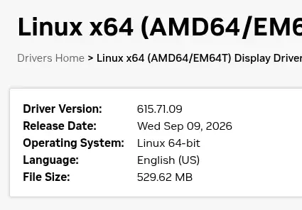 Preview image for NVIDIA 615.71.09 Linux Driver Released With Vulkan Improvements