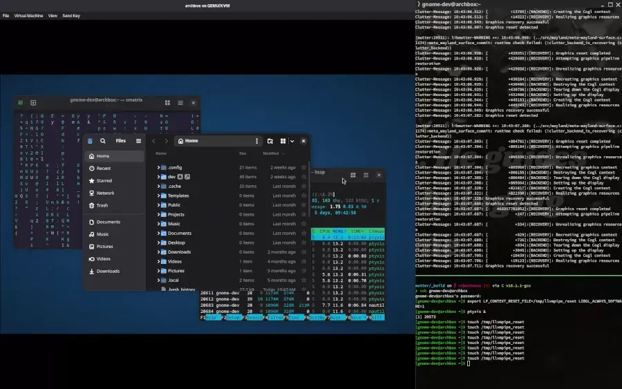 Preview image for GPU Reset Recovery Merge Request For GNOME Mutter Submitted