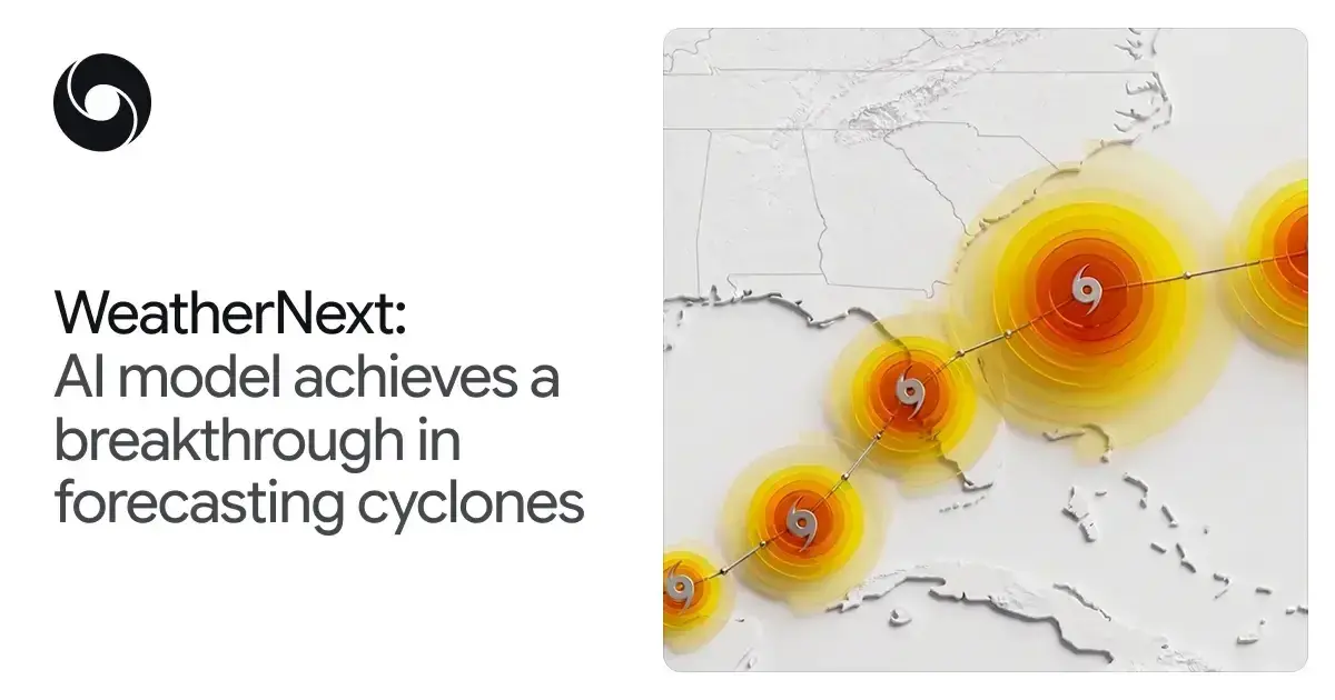 Preview image for AI model achieves breakthrough in forecasting cyclones