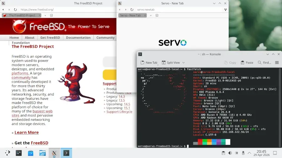 Preview image for Servo Browser Engine Seeing Progress On FreeBSD Support