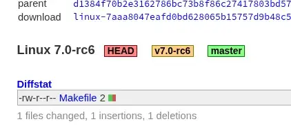 Preview image for Linux 7.0-rc6 Released With The Fixes Still Coming In Heavy