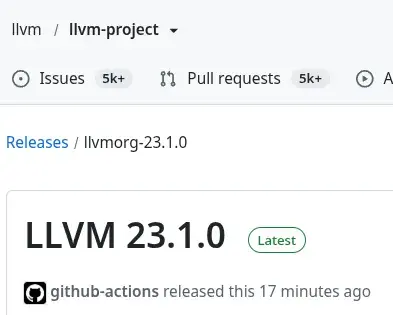 Preview image for LLVM/Clang 23.1 Released With AMD Zen 6 &amp; NVIDIA Rigel Support, Partial C++26 Support