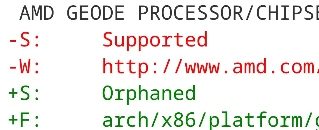 Preview image for AMD Geode CPU Support Being Orphaned By Linux