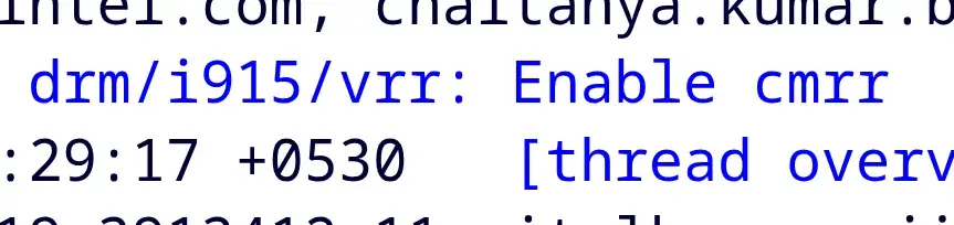 Preview image for Intel Improving Its Content Match Refresh Rate "CMRR" Feature With Linux 7.4