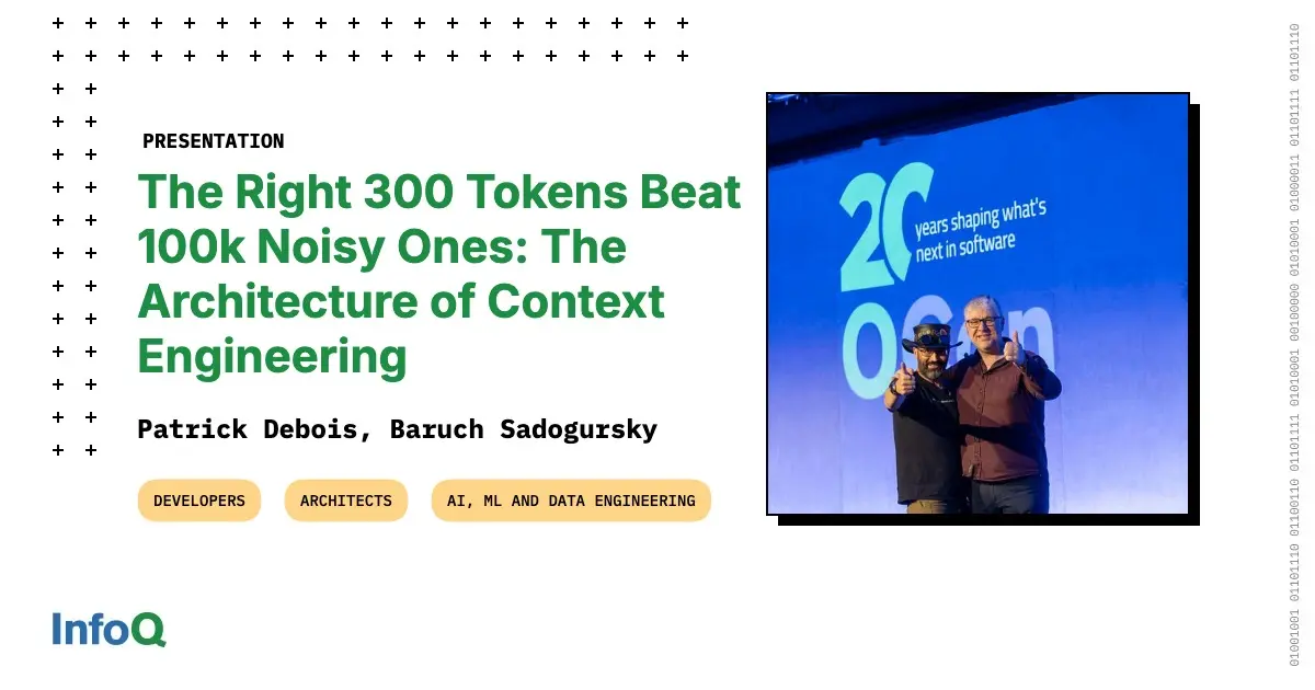 Preview image for The Right 300 Tokens Beat 100k Noisy Ones: The Architecture of Context Engineering