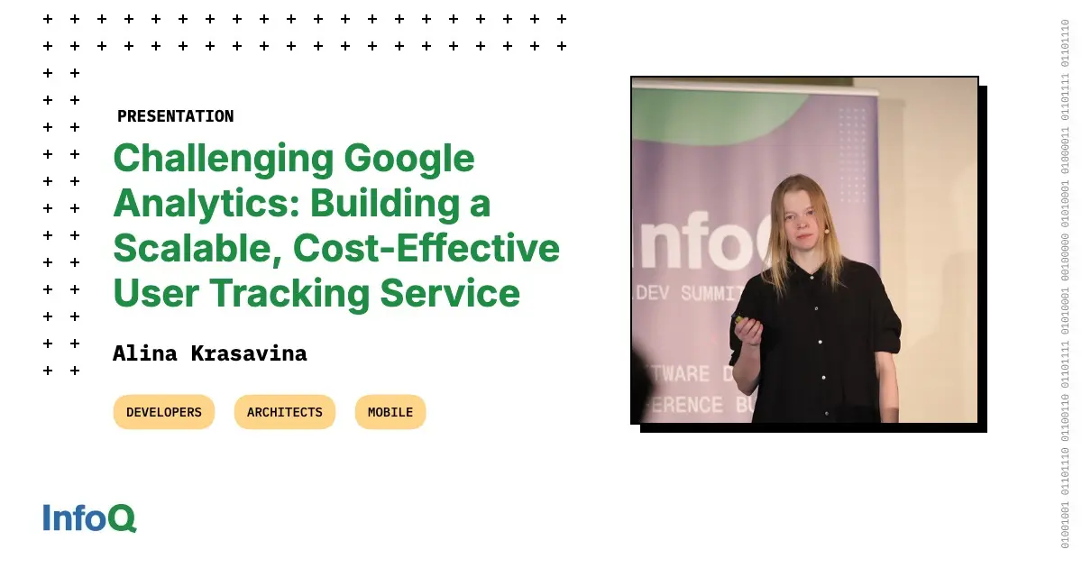 Preview image for Challenging Google Analytics: Building a Scalable, Cost-Effective User Tracking Service