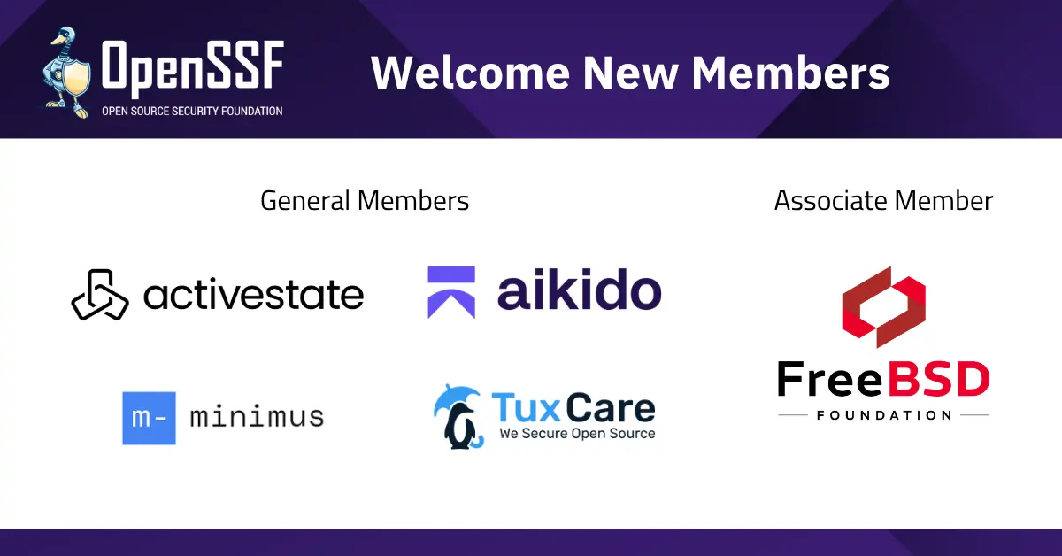 Preview image for OpenSSF Notes Quarter of Growth with New Members, Added AI Security Resources, and Growing Community