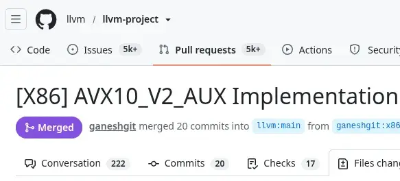 Preview image for AMD Upstreams AVX10_V2_AUX Support Into LLVM Clang 24