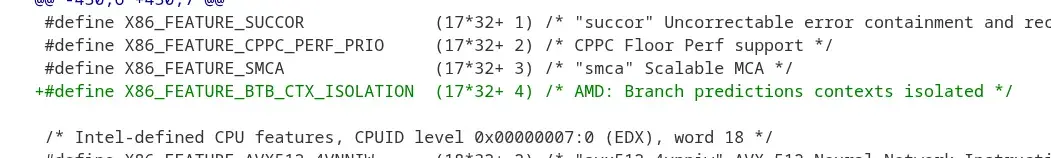Preview image for Linux Preps For New AMD Zen 6 BTB CTX Isolation Security Feature