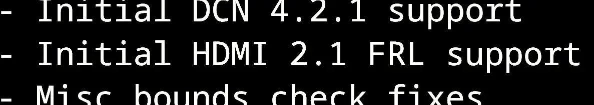 Preview image for AMD Submits Its Long-Awaited HDMI 2.1 FRL Support For Linux 7.2 AMDGPU