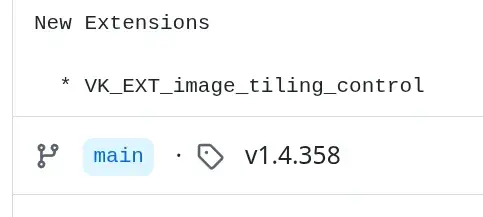 Preview image for Vulkan 1.4.358 Released With New Image Tiling Control Extension