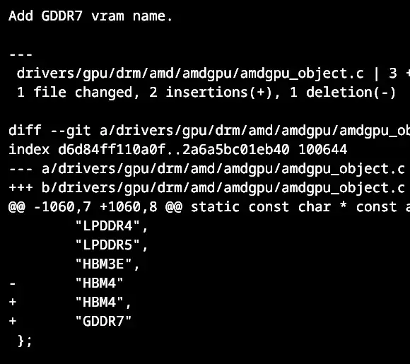 Preview image for AMD Begins Preparing Open-Source Linux Driver For Graphics Cards With GDDR7