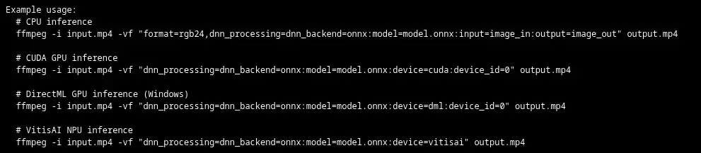 Preview image for AMD Contributes ONNX Runtime Backend To FFmpeg DNN Filter