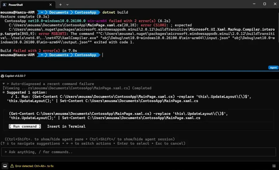 Preview image for Microsoft Announces Open-Source "Intelligent Terminal"