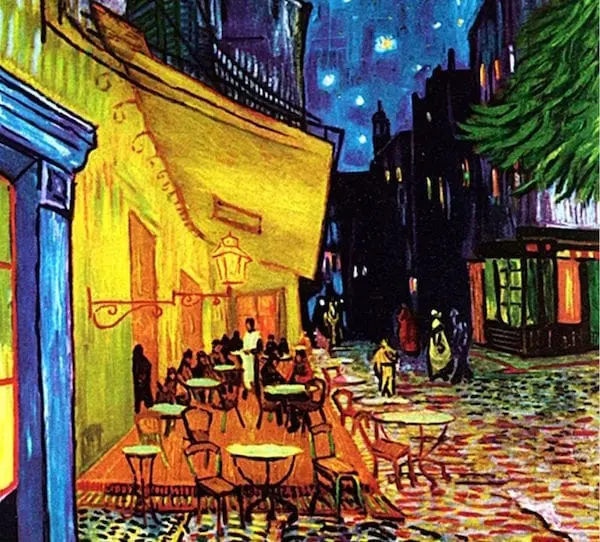 Preview image for Van Gogh Hides The Last Supper in Café Terrace at Night - artnet News