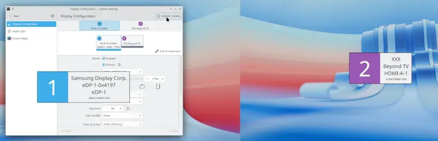 Preview image for KDE Plasma 6.8 Making It Easier To Configure Multi-Monitor Setups