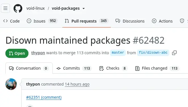Preview image for Void Linux Maintainer Orphans 100+ Packages Over AI Policy Dispute