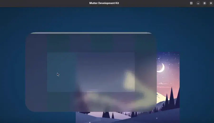 Preview image for GNOME Lands ext-background-effect-v1 Support For Background Blur Effect