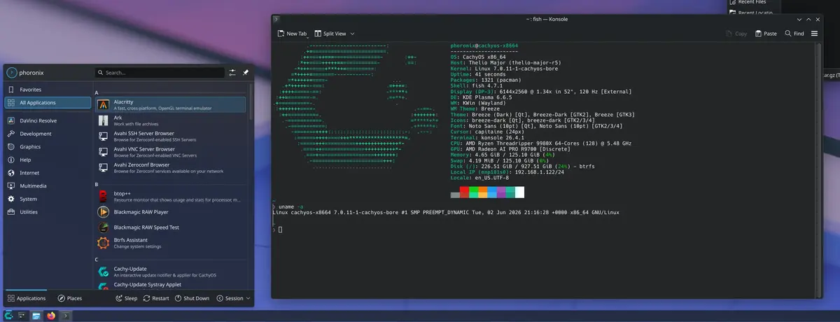 Preview image for CachyOS June 2026 OS Released With More Performance Optimizations