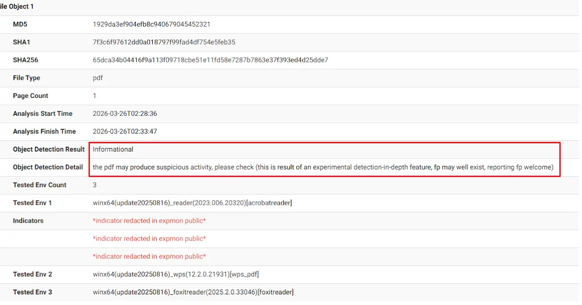 Preview image for EXPMON detected sophisticated zero-day fingerprinting attack targeting Adobe Reader users