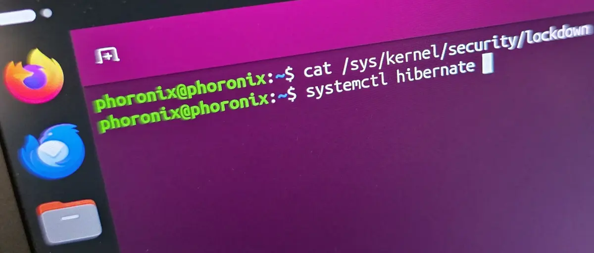 Preview image for Linux Patches Finally Make Hibernation Possible In Secure Boot / Lockdown Mode