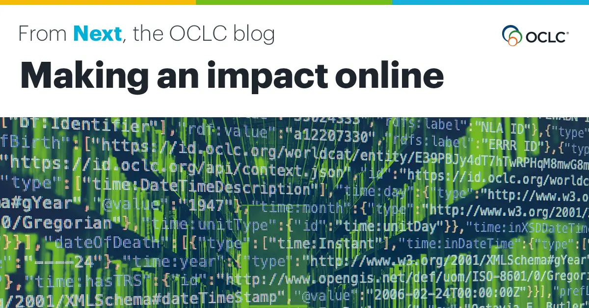 Preview image for How linked data can help libraries make more of an impact online | OCLC
