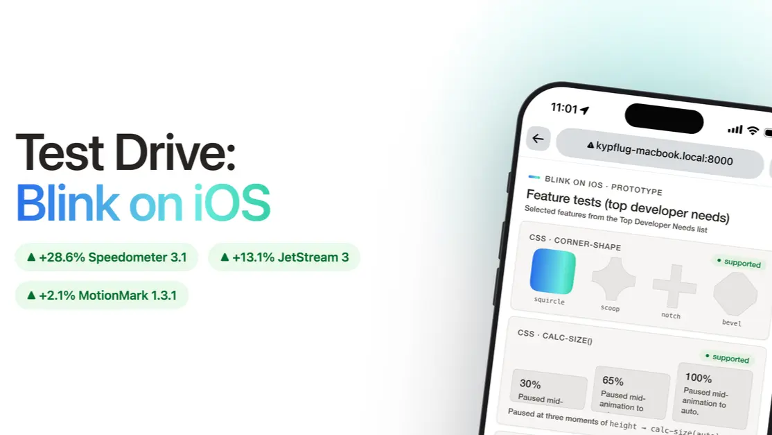 Preview image for Test Drive: Blink on iOS