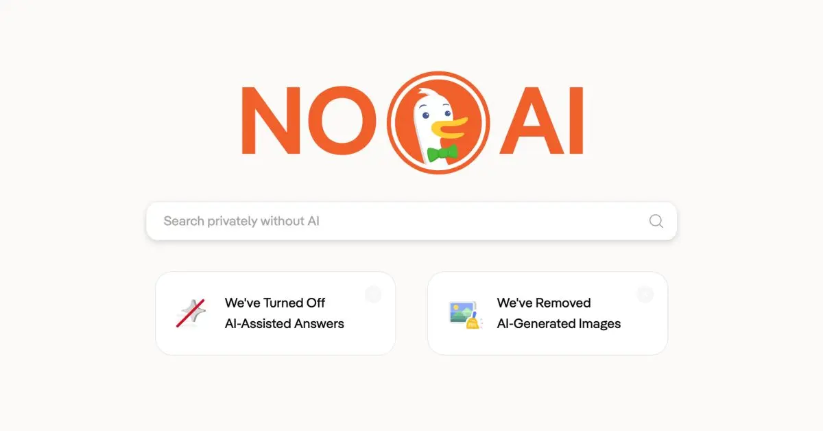 Preview image for DuckDuckGo sees iPhone installs spike following AI-heavy Google I/O - 9to5Mac