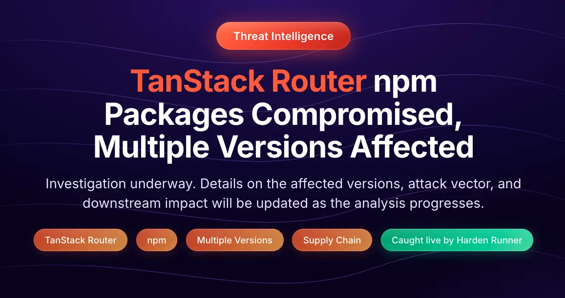 Preview image for TeamPCP's Mini Shai-Hulud Is Back: A Self-Spreading Supply Chain Attack Compromises TanStack npm Packages - StepSecurity