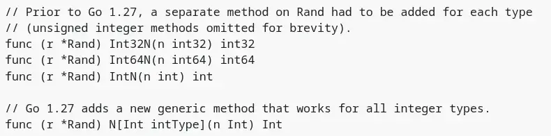 Preview image for Go Language 1.27 Adds Generic Methods, Struct Improvement &amp; More SIMD