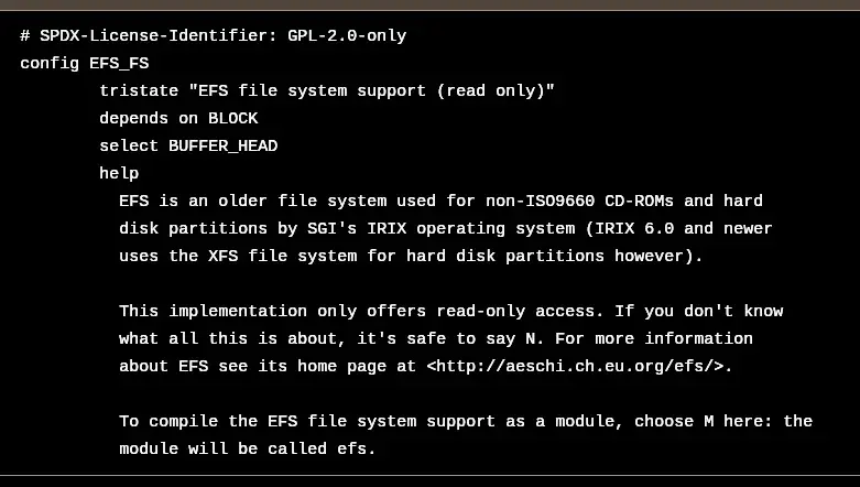 Preview image for Linux EFS File-System May Have New Maintainer - Or It Might Just Get Removed