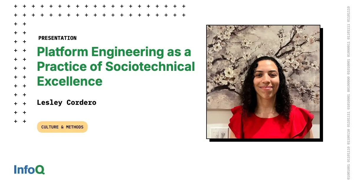 Preview image for Platform Engineering as a Practice of Sociotechnical Excellence