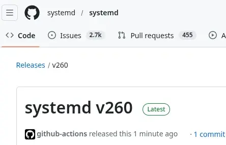 Preview image for systemd 260 Released: mstack, SysV Service Scripts Removed &amp; AI Agents Documentation