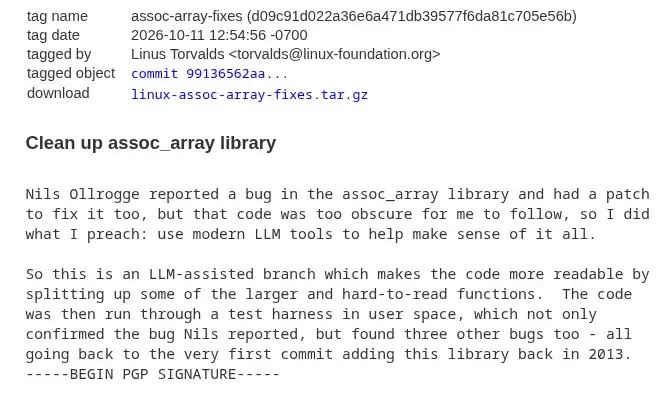 Preview image for Linus Torvalds "Did What I Preach", Used AI To Make Code Decipherable &amp; Uncovered More Bugs
