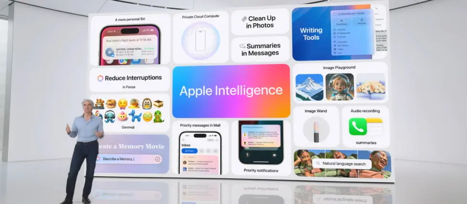 Preview image for 蘋果替旗下作業系統導入Apple Intelligence智慧功能，將整合ChatGPT