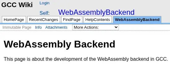 Preview image for New GCC Back-End Proposed For WebAssembly