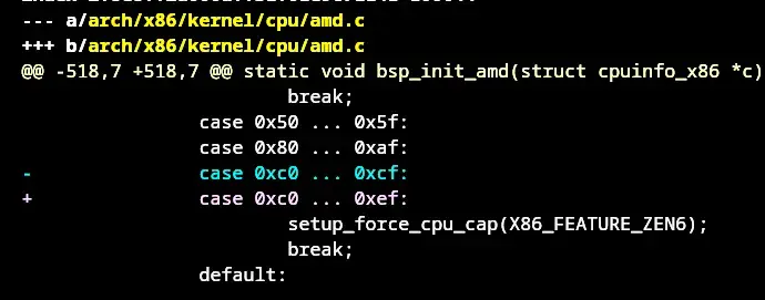 Preview image for Linux 7.1-rc7 Adding More AMD Zen 6 CPU Models
