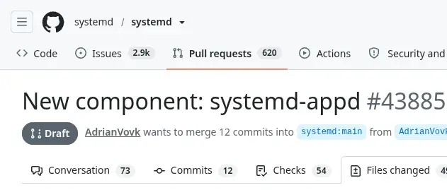 Preview image for systemd-appd Out For Review To Centralize Tracking Of User's Apps