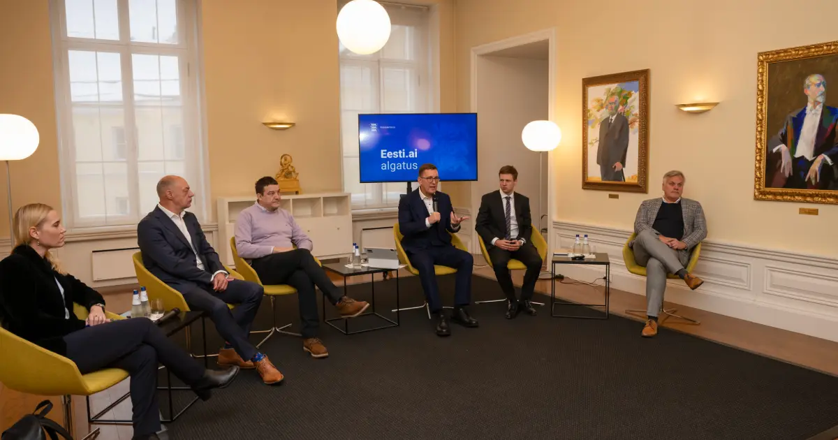 Preview image for The government launched the Eesti.ai initiative together with leading entrepreneurs