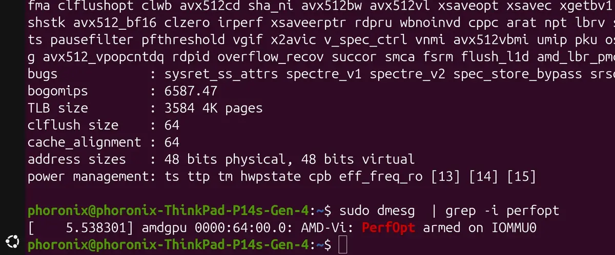 Preview image for AMD PerfOpt Boosting Prior-Gen Ryzen APU Performance For AI