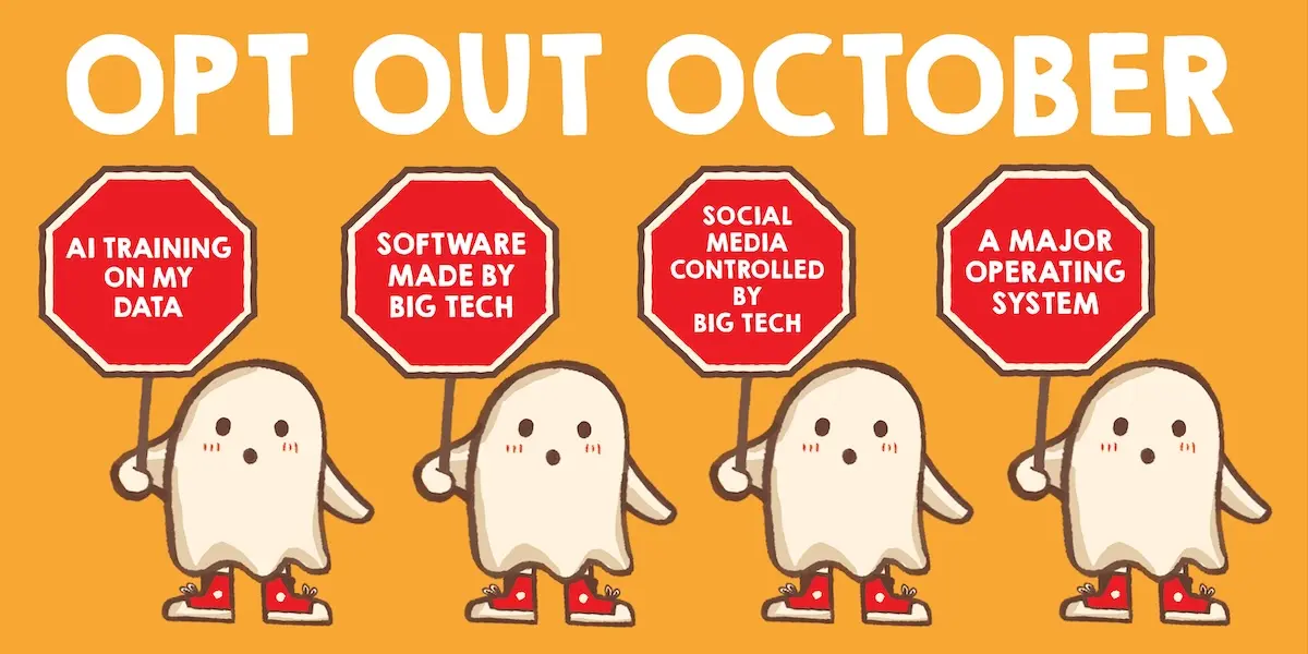 Preview image for Happy Opt Out October! Let’s Find Real Alternatives to the Tech Giants