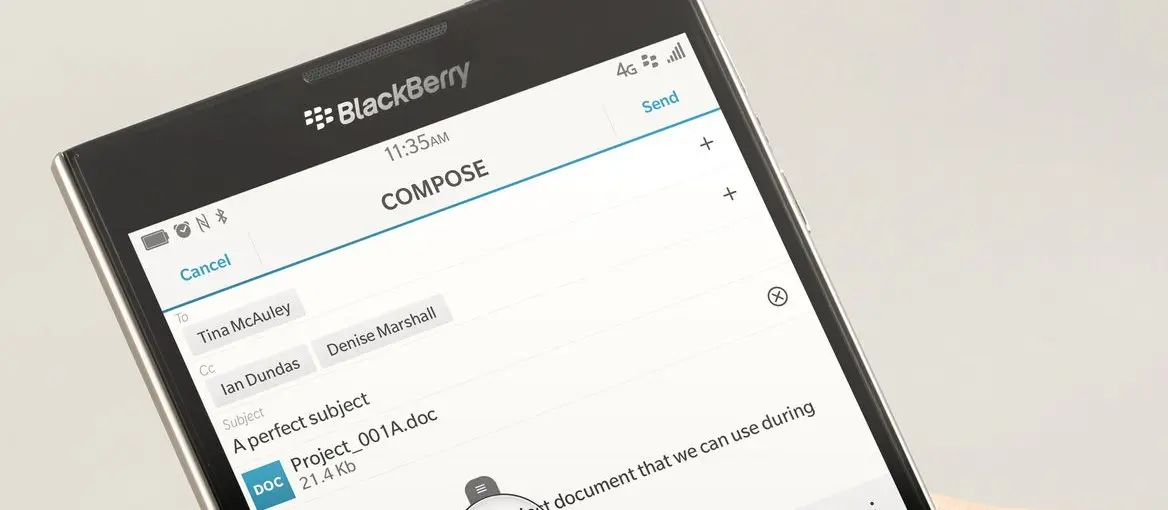 Preview image for BlackBerry不再自行生產硬體，專注軟體授權