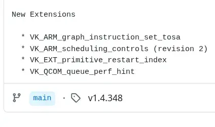 Preview image for Vulkan 1.4.348 Ships Four New Extensions - Including One To Help OpenGL Emulation