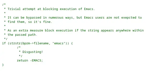 Preview image for April 1 Linux Patches: Verified Birth Date For File Creation, Block Emacs From Running