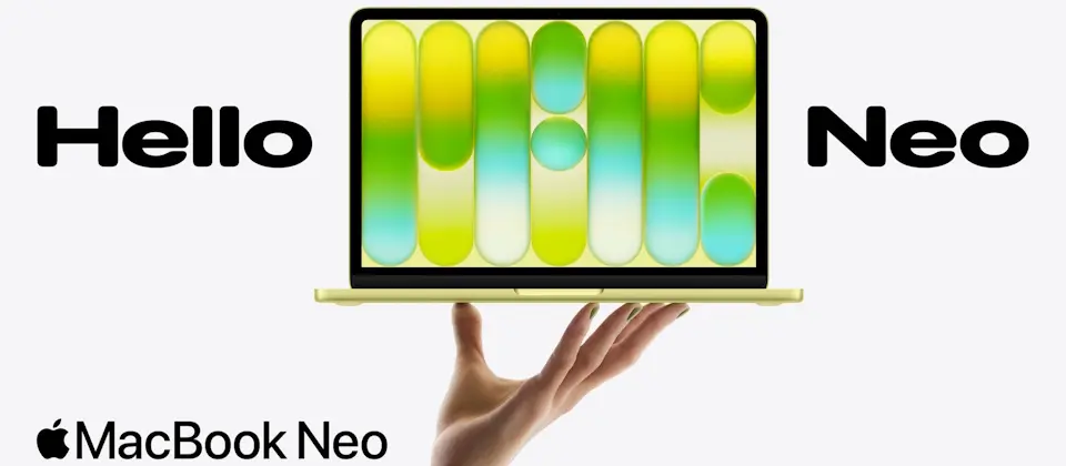 Preview image for 蘋果發表只要599美元的入門款筆電MacBook Neo